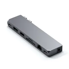 Docking station Satechi Pro Hub Max, USB-C, Space Gray, ST-UCPHMXM