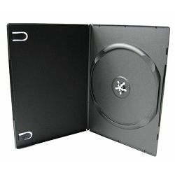 BOX za DVD medij za 1 DVD slim crni