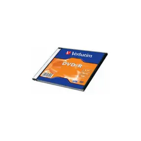 DVD-R medij Verbatim 4.7GB 16x Matt Silver Single pack Slimcase, V043547