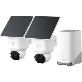 Anker Eufy Security SoloCam E42 komplet 2 kamer + HomeBase 3 baza + 2 solarna panela, E8173321, (na vanjskom skladištu - isporuka 1-2 radna dana)