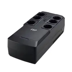 Fortron PPF3602301 Source UPS NanoFit 600VA/300W, Offline, 2×USB, 6×Schuko, 1×4.5Ah