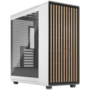 Fractal Full Tower Design North XL Chalk White TG Clear, FD-C-NOR1X-04
