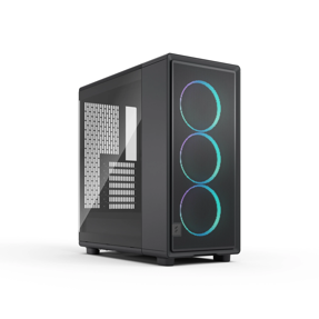 Fractal Midi Tower Design Epoch Black TG RGB Light Tint, FD-C-EPO1A-04, (na vanjskom skladištu - isporuka 1-2 radna dana)