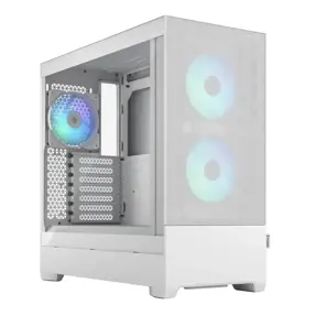 Fractal Midi Tower Design Pop Air RGB White TG Clear Tint, FD-C-POR1A-01
