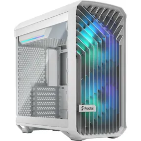 Fractal Midi Tower Design Torrent RGB White TG Clear Tint, FD-C-TOR1A-07
