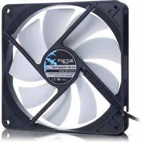 Fractal ventilator 140mm Silent R3 1000rpm, FD-FAN-SSR3-140-WT