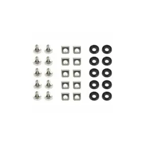 Gembird 19'' rack mounting set (bolt, nut, washer), 10 pcs set, GEM-19A-FSET-01