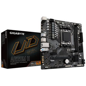 Gigabyte A620M H, AMD A620, AM5, DDR5, mATX