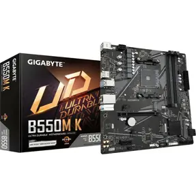 Gigabyte B550M K, AMD B550, AM4, DDR4, mATX