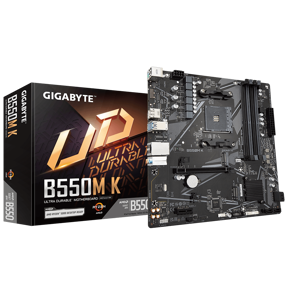 Gigabyte B550M K, AMD B550, AM4, DDR4, mATX