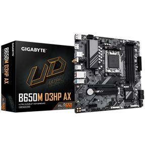 Gigabyte B650M D3HP AX, WIFI, AMD B650, AM5, DDR5, mATX