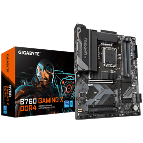 Gigabyte B760 GAMING X, Intel B760, LGA 1700, DDR4, ATX