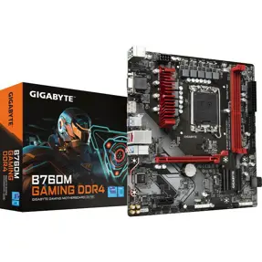 Gigabyte B760M GAMING Intel B760, LGA 1700, DDR4, mATX
