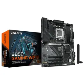 Gigabyte B850 GAMING WIFI6, AMD B850, AM5, DDR5, ATX
