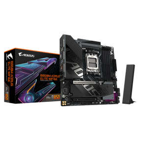 Gigabyte B850M Aorus Elite WIFI6, AMD B850, AM5, DDR5, mATX