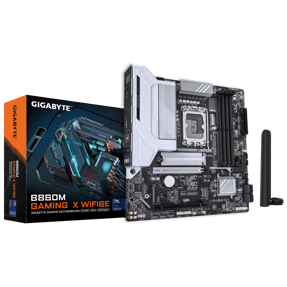 Gigabyte B860M Gaming X WIFI6E, Intel B860, LGA 1851, DDR5, mATX, Motherboard