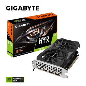 Gigabyte RTX3050 Windforce OC V2 6GB, NVIDIA GeForce, GV-N3050WF2OCV2-6GD