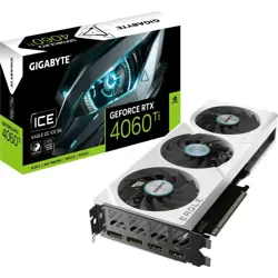 Gigabyte RTX4060Ti Eagle OC Ice 8G, 8GB, GDDR6, White, GV-N406TEAGLEOC ICE-8GD