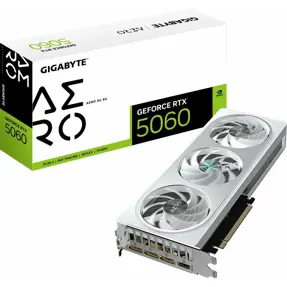 Gigabyte RTX5060 Aero OC, 8GB GDDR7, NVIDIA GeForce, GV-N5060AERO OC-8GD
