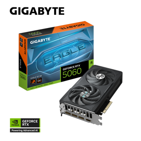 Gigabyte RTX5060 Eagle OC, 8GB GDDR7, NVIDIA GeForce, GV-N5060EAGLE OC-8GD