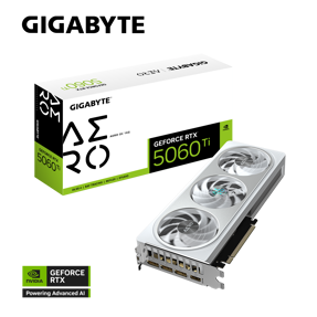 Gigabyte RTX5060Ti AERO OC, 16GB GDDR7, NVIDIA GeForce, GV-N506TAERO OC-16GD