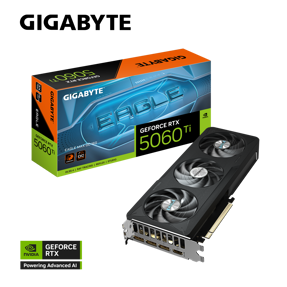 Gigabyte RTX5060Ti Eagle MAX OC, 16GB GDDR7, NVIDIA GeForce, GV-N506TEAGLEMAX OC-16GD