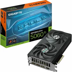 Gigabyte RTX5060Ti Eagle OC, 16GB GDDR7, NVIDIA GeForce, GV-N506TEAGLE OC-16GD