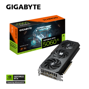 Gigabyte RTX5060Ti Gaming OC, 16GB GDDR7, NVIDIA GeForce, GV-N506TGAMING OC-16GD
