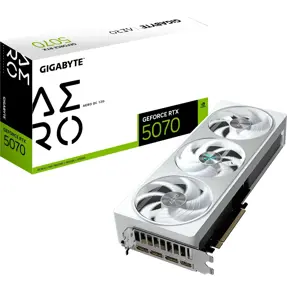 Gigabyte RTX5070 AERO OC, 12GB GDDR7, NVIDIA GeForce, GV-N5070AERO OC-12GD