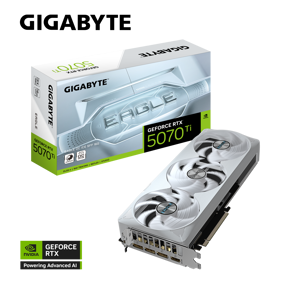 Gigabyte RTX5070Ti Eagle OC ICE SFF, 16GB GDDR7, NVIDIA GeForce, GV-N507TEAGLEOC ICE-16GD