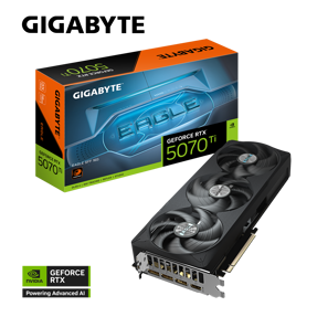 Gigabyte RTX5070Ti Eagle SFF, 16GB GDDR7, NVIDIA GeForce, GV-N507TEAGLE-16GD