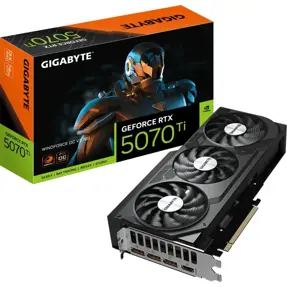 Gigabyte RTX5070Ti WINDFORCE OC SFF, 16GB GDDR7, NVIDIA GeForce, GV-N507TWF3OCV2-16GD