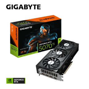 Gigabyte RTX5070Ti WINDFORCE OC SFF, 16GB GDDR7, NVIDIA GeForce, GV-N507TWF3OCV2-16GD