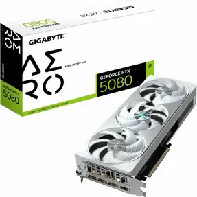 Gigabyte RTX5080 Aero OC SFF, 16GB GDDR7, NVIDIA GeForce, GV-N5080AERO OC-16GD