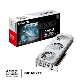 Gigabyte RX9060XT Gaming OC ICE, 16GB GDDR6, AMD Radeon, GV-R906XGAMINGOCICE-16GD