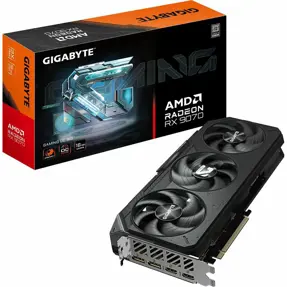 Gigabyte RX9070 Gaming OC, 16GB GDDR6, AMD Radeon, GV-R9070GAMING OC-16GD