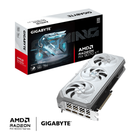 Gigabyte RX9070XT Gaming OC ICE, 16GB GDDR6, AMD Radeon, GV-R907XGAMINGOCICE-16GD