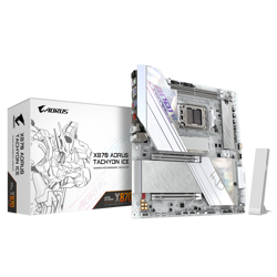 Gigabyte X870 AORUS Tachyon ICE, WIFI, AMD X870, AM5, DDR5, E-ATX, White