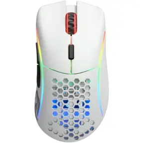 Glorious bežični miš Model D Wireless - White, GLO-MS-DW-MW