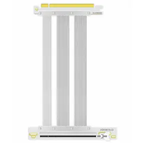 GLOTRENDS Riser PCIe 5.0 x16 GPU Riser Cable 200mm, bijeli