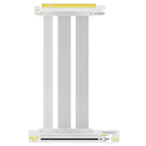 GLOTRENDS Riser PCIe 5.0 x16 GPU Riser Cable 200mm, bijeli