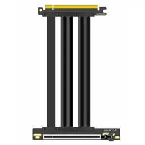 GLOTRENDS Riser PCIe 5.0 x16 GPU Riser Cable 200mm, crni
