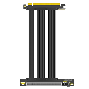 GLOTRENDS Riser PCIe 5.0 x16 GPU Riser Cable 200mm, crni