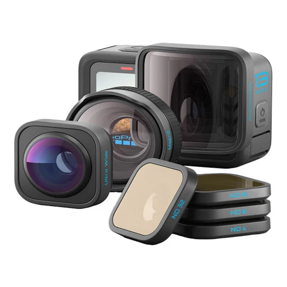 GoPro akcijska kamera Hero 13 Black + HB-Series Lens Collection, CHDRB-132-RW
