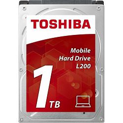 Toshiba 1TB 2.5" 5400rpm, 8MB, L200, HDWJ110UZSVA