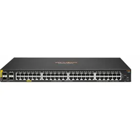 HPE Switch Aruba Networking CX 6000 48G Class4 PoE 4SFP 370W Switch, R8N85A