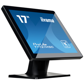 POS monitor Iiyama ProLite T1721MSC-B2, 17", TN, PCAP Touch, 5:4, 7H, IPX3 Front, HDMI/VGA