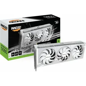 INNO3D RTX5080 X3 OC White, 16GB GDDR7, NVIDIA GeForce, N50803-16D7X-17605211