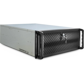 Inter-Tech 48.3cm IPC 4U-4129L 4HE, Black