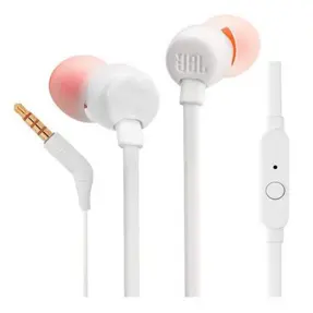 JBL slušalice Tune 110, In-Ear, 3.5mm, White, JBLT110WHT
